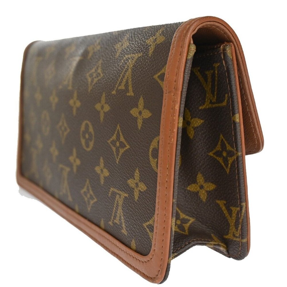 LOUIS VUITTON Pochette Dam PM Clutch Hand Bag Monogram Leather BN M51812 77KA018 - Picture 5 of 16